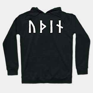 Odin norse runes Hoodie